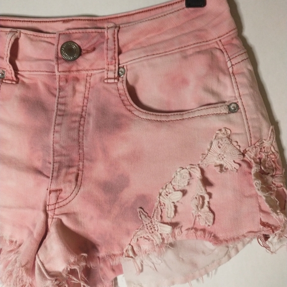 Handmade tie dye American Eagle short size 2 - Picture 2 of 6
